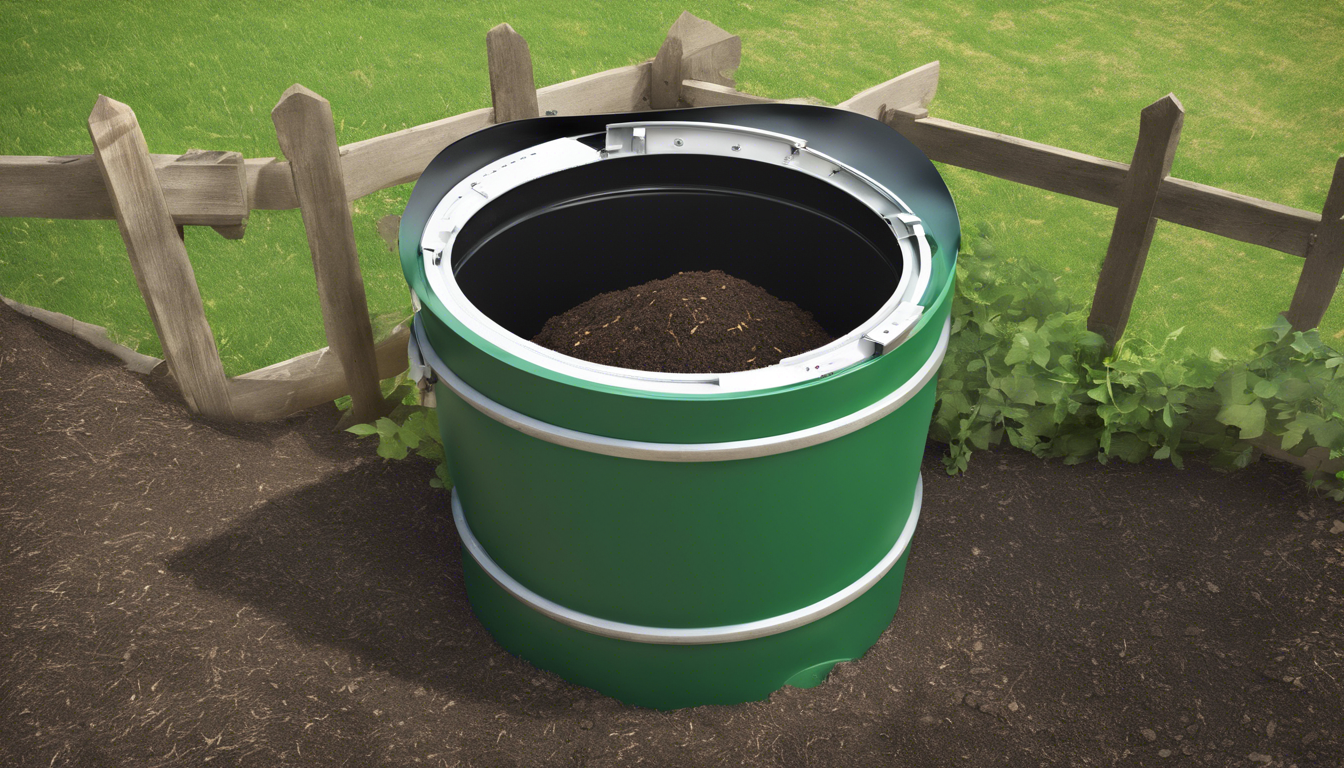 Bac à compost rotatif la solution pratique et efficace pour un