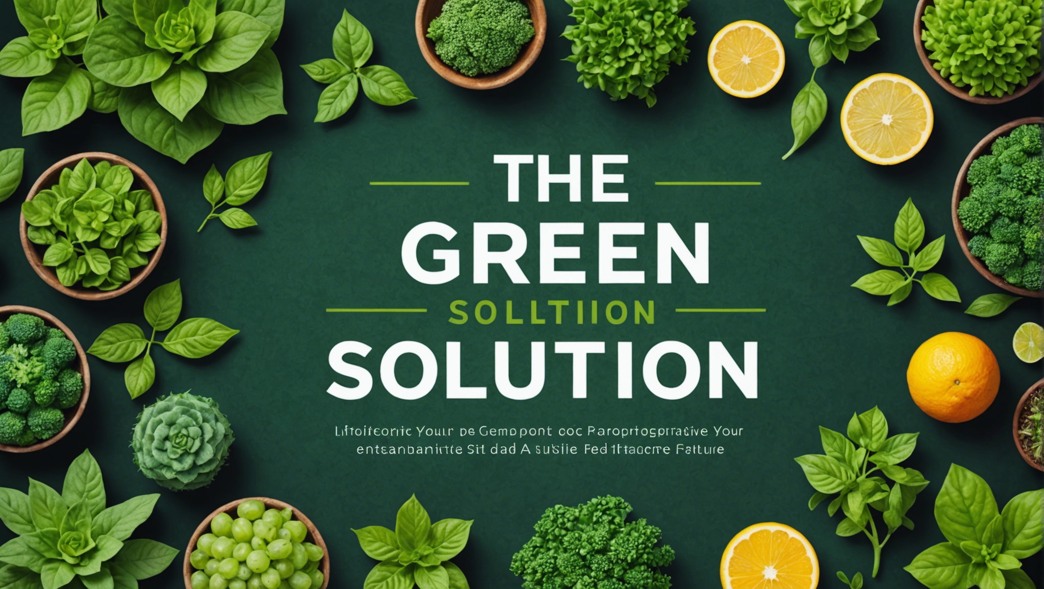 découvrez comment révolutionner votre mode de vie pour un avenir durable avec la solution verte.