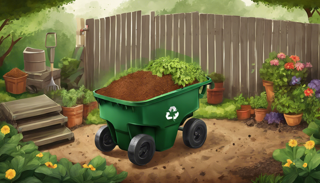 réduisez votre empreinte carbone en compostant les déchets de jardinage avec un bac à compost. découvrez nos conseils et astuces pour composter efficacement et naturellement.