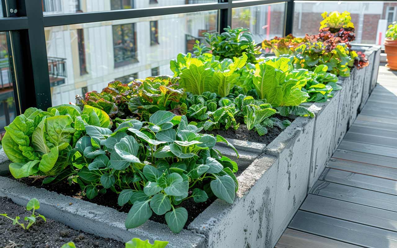 plantes idéales pour un potager urbain productif